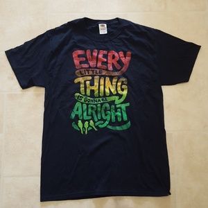 black graphic t-shirt